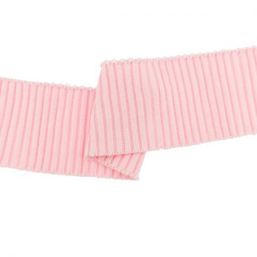 Fertigbündchen Cuff Grobstrick Uni Rosa – Bild 2