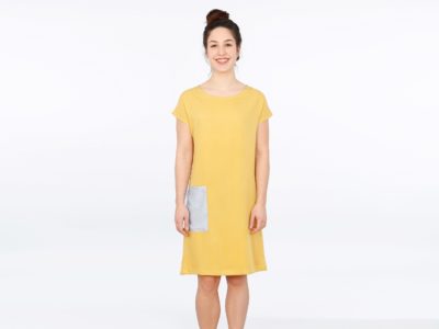Schnittmuster luftiges Sommerkleid mit Tasche Frau Konni – Bild 7