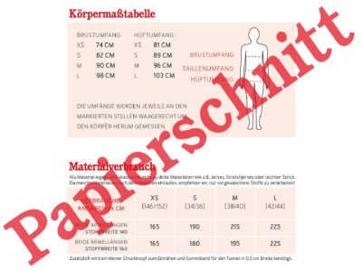 Schnittmuster Jerseykleid in Wickeloptik Frau Vilma – Bild 2