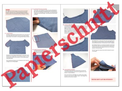 Schnittmuster Jerseykleid in Wickeloptik Frau Vilma – Bild 7