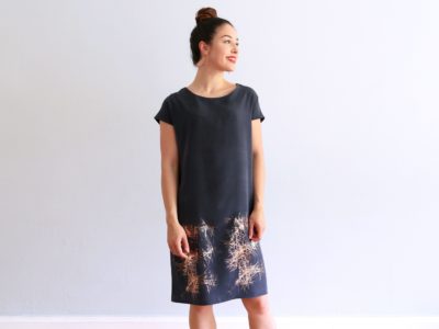 Schnittmuster luftiges Sommerkleid mit Tasche Frau Konni – Bild 3