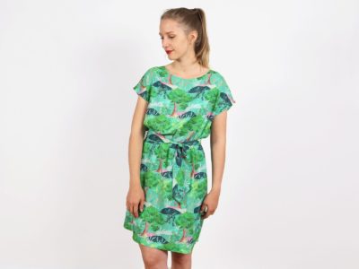 Schnittmuster luftiges Sommerkleid mit Tasche Frau Konni – Bild 4