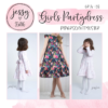 Schnittmuster Girls Partydress von Jessy Sewing