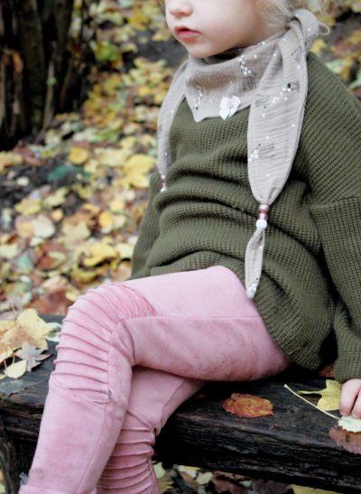 Wildleder Jersey Velourslederimitat Mint – Bild 6