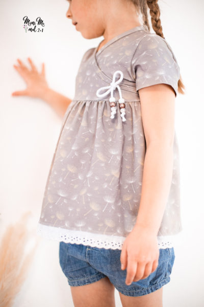 Eigenproduktion Jersey Tender Blossom Taupe – Bild 2