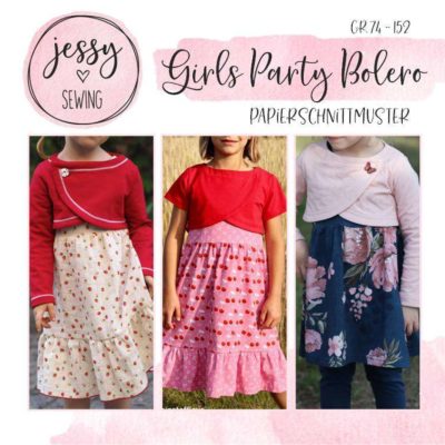Schnittmuster Girls Party Bolero von Jessy Sewing – Bild 4