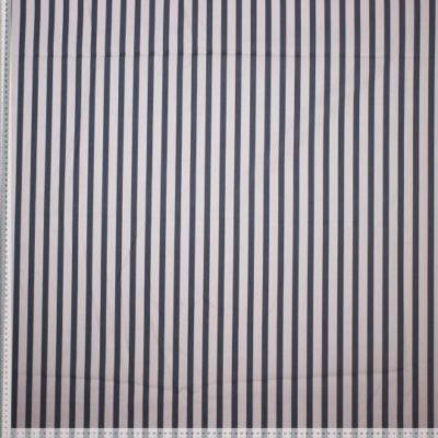 Elastische Baumwolle glänzend Streifen – Bild 3