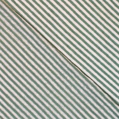 Bio Strickstoff gestreift Grün – Bild 2