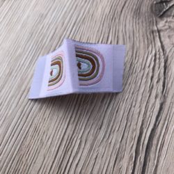 Textil-Label Regenbogen