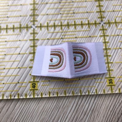 Textil-Label Regenbogen