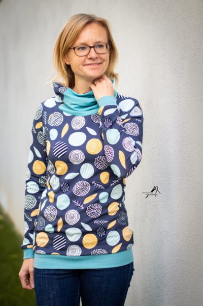 Schnittmuster Lea Damen Hoodie von Pea aus Schilde – Bild 8