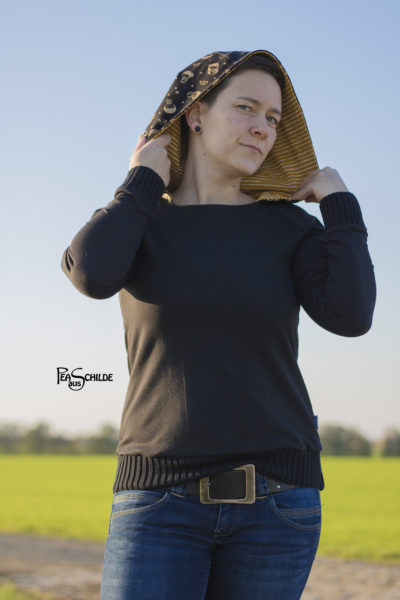 Schnittmuster Lea Damen Hoodie von Pea aus Schilde – Bild 6