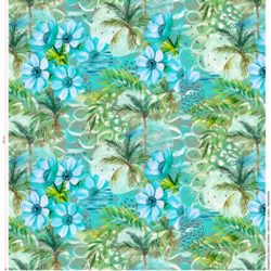 Viskosey Jersey Blumenmeer Stenzo