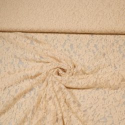 elastische Spitze Hellbeige