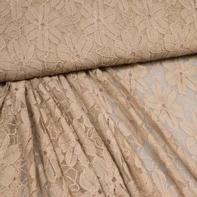 elastische Spitze Beige