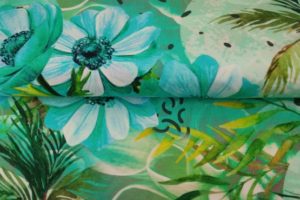 Viskosey Jersey Blumenmeer Stenzo