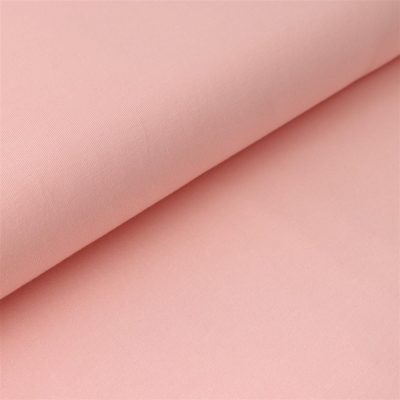 Baumwolljersey Uni Hell Pastell Rosa