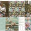 Canva Kissen Panel Baumwolle "Romantic Horse"