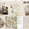 Canva Kissen Panel Baumwolle "Bird Meeting"