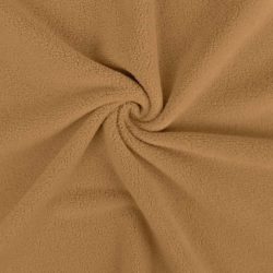 Fleece Teddyplüsch Dunkel Beige