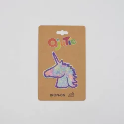 Glitzer Einhorn Patch zum Aufbügeln