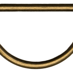 VENO Halbrundringe SB 40mm Antik 2 Stück