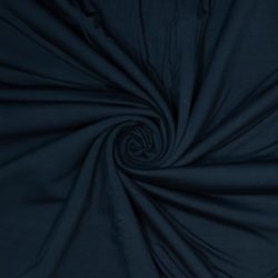 Bambusjersey Navy Blau