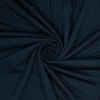 Bambusjersey Navy Blau