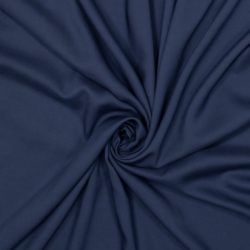 Viskose Dunkel Blau - Verführerische Leichtigkeit