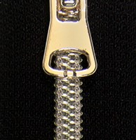Reißverschluss S80 Meterware Gold