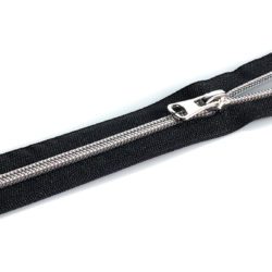 Reißverschluss S80 Meterware Silber