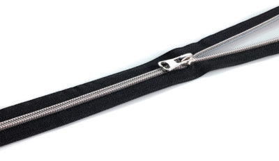 Reißverschluss S80 Meterware Silber