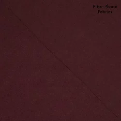 Fibre Mood FM997249 knit co/lu 2x2 rib collar Bündchen Rotbraun