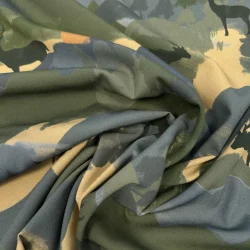 Viskosestoff – Berge & Hirsche – Naturdesign