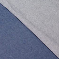 Jeansstoff aus Baumwolle – Regular Washed Denim in klassischem Blau