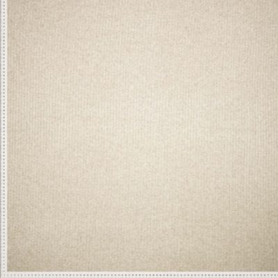 Weicher Feinstrick – elastischer Viskose-Mix in Naturbeige für Pullover, Cardigans & Kleider