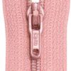 S40 Reißverschluss Meterware Altrosa