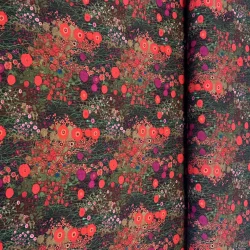 Viskosejersey Blumenrausch – weicher Jersey mit leuchtendem Blütendruck