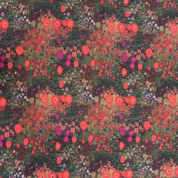 Viskosejersey Blumenrausch – weicher Jersey mit leuchtendem Blütendruck