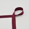 Baumwollschrägband 20 mm – vielseitig & weich – Farbe Bordeaux Rot