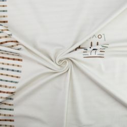 Jersey Panel Löwe Love it – Baby Panel für Babybekleidung
