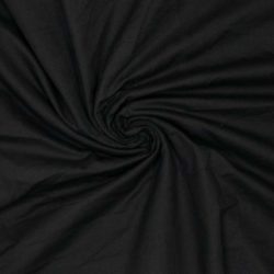 Baumwoll-Canvas „Schwarz“ – natürlicher, robuster Stoff für kreative Projekte