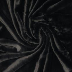 Kunstpelz in Schwarz – weich, voluminös & luxuriös 🖤