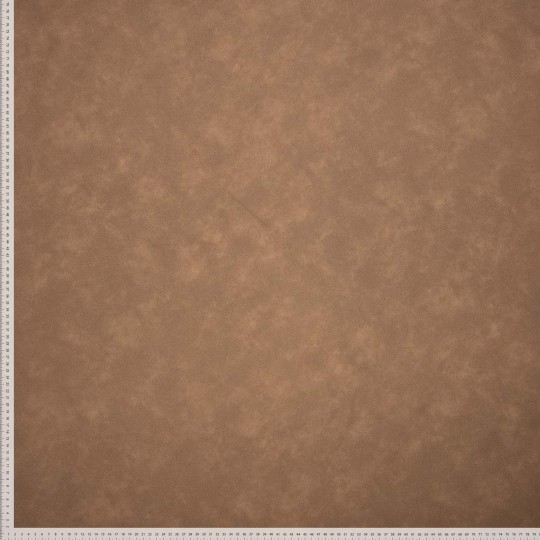 Vegan Leather „Washed Brown“ – weiches Kunstleder im warmen Vintage-Look