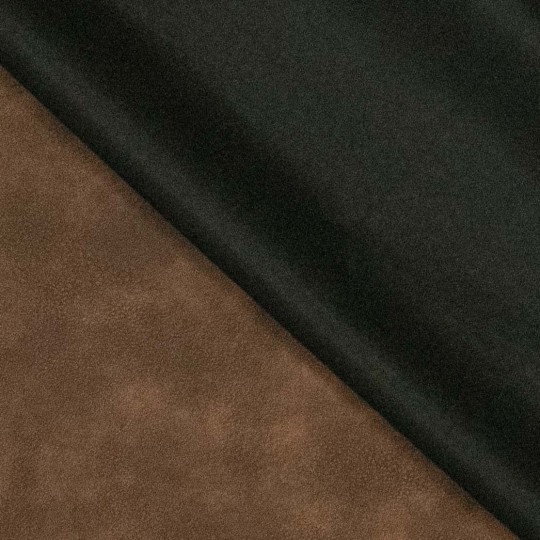 Vegan Leather „Washed Brown“ – weiches Kunstleder im warmen Vintage-Look