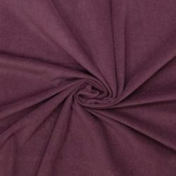 Feincord 16W – edler Baumwollcord in Aubergine 💜
