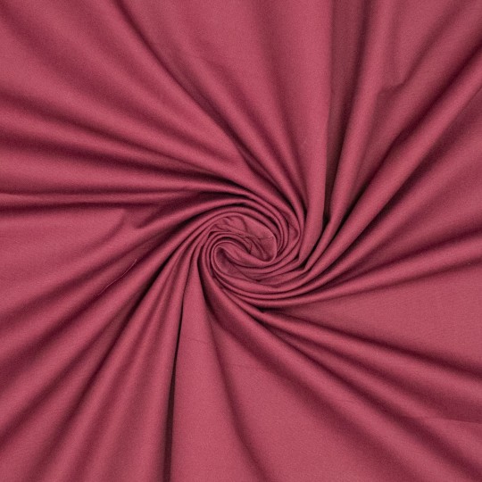 Baumwoll-Canvas „Bordeaux Rot“ – natürlicher, robuster Stoff für kreative Projekte