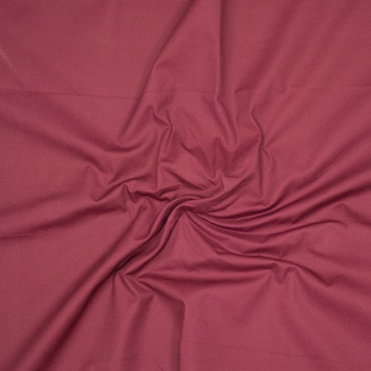 Baumwoll-Canvas „Bordeaux Rot“ – natürlicher, robuster Stoff für kreative Projekte
