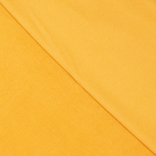 Feincord 16W – weicher Cordstoff in Senfgelb