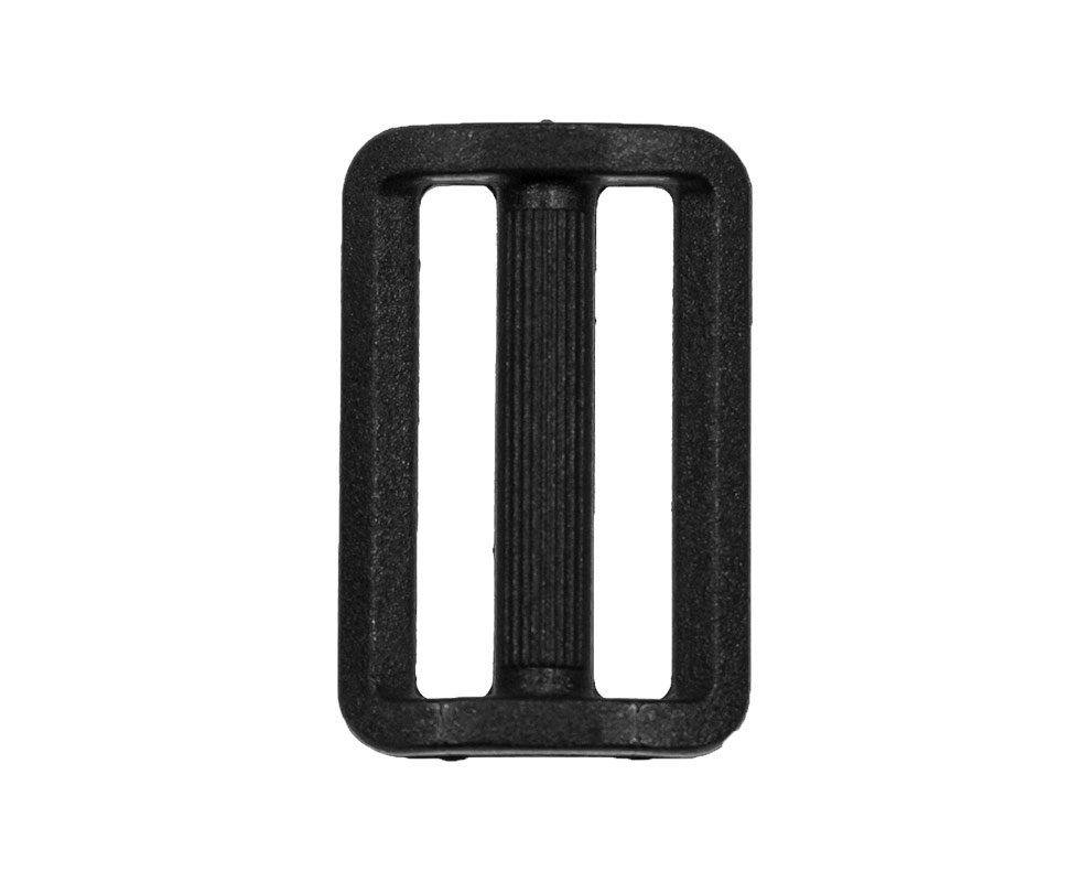 Leiterschnallen KST 30 mm – Gurtversteller / Kunststoffschließe schwarz, 2 Stück